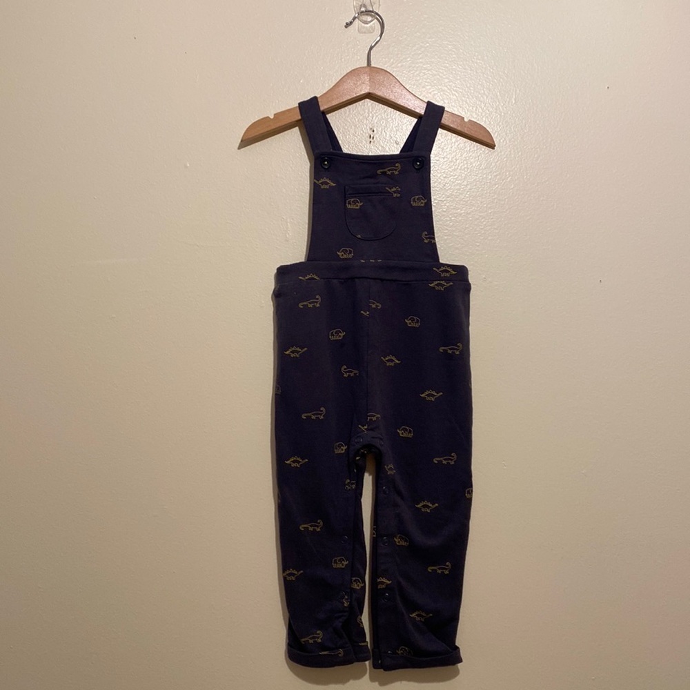 JOHN LEVIS SUPER CUTE ORGANIC COTTON OVERALLS. Size 12-18 months
